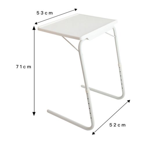 Мобільний складаний столик для ноутбука і їжі Table Mate 2 з регулюванням висоти і нахилом