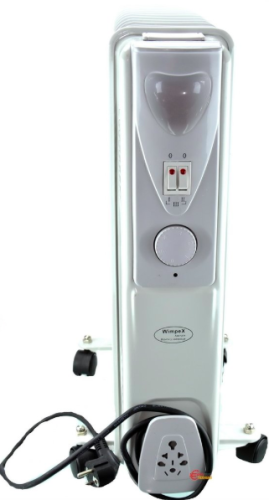 Обігрівач масляний Crownberg CB-11-S 2500W радіатор електричний на 11 секцій