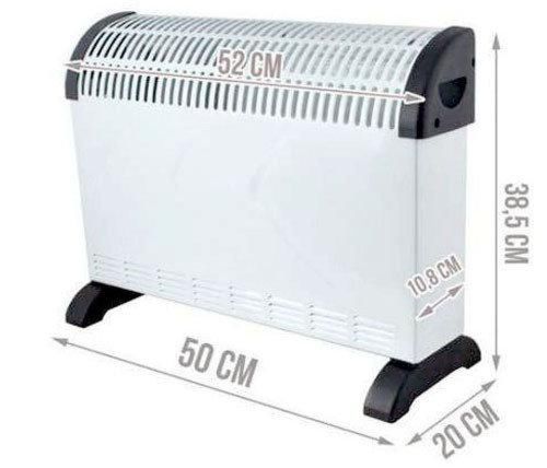 Напольный электрический конвектор Domotec MS-5904 2000W конвекторный обогреватель