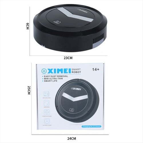 Розумний смарт робот пилосос Ximei Smart Robot 102 PRO 1200mAh 1500W акумуляторний самоубирающийся робот-пилосос для сухого прибирання будинку Білий