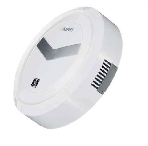 Розумний смарт робот пилосос Ximei Smart Robot 102 PRO 1200mAh 1500W акумуляторний самоубирающийся робот-пилосос для сухого прибирання будинку Білий