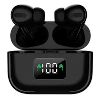 Бездротові навушники TWS AirPro I58 Bluetooth V5. 0 в кейсі, Вакуумні USB навушники-гарнітура з шумозаглушенням і мікрофоном блютуз з кейсом чорні