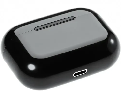 Бездротові навушники TWS AirPro I58 Bluetooth V5. 0 в кейсі, Вакуумні USB навушники-гарнітура з шумозаглушенням і мікрофоном блютуз з кейсом чорні