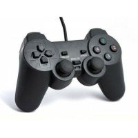 Провідний USB джойстик для ПК DualShock Corpus DJ - 208 PC GamePad C вібро для комп'ютера
