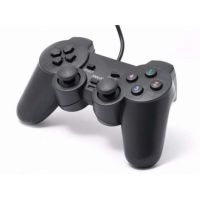 Провідний USB джойстик для ПК DualShock Corpus DJ - 208 PC GamePad C вібро для комп'ютера