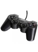 Провідний USB джойстик для ПК DualShock Corpus DJ - 208 PC GamePad C вібро для комп'ютера