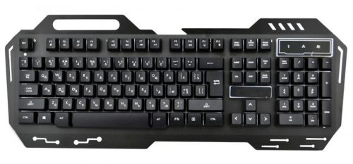 USB провідна комп'ютерна клавіатура Kronos KW - 900 з підсвічуванням Black