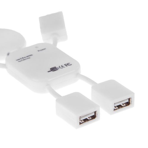 USB хаб Чоловічок Hi-Speed на 4 порти розгалужувач