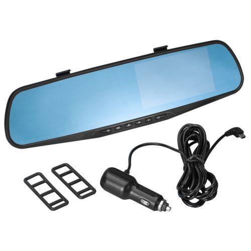 Автомобильный видеорегистратор Vihicle blackbox DVR 138E 4.3" зеркало заднего вида с видеорегистратором