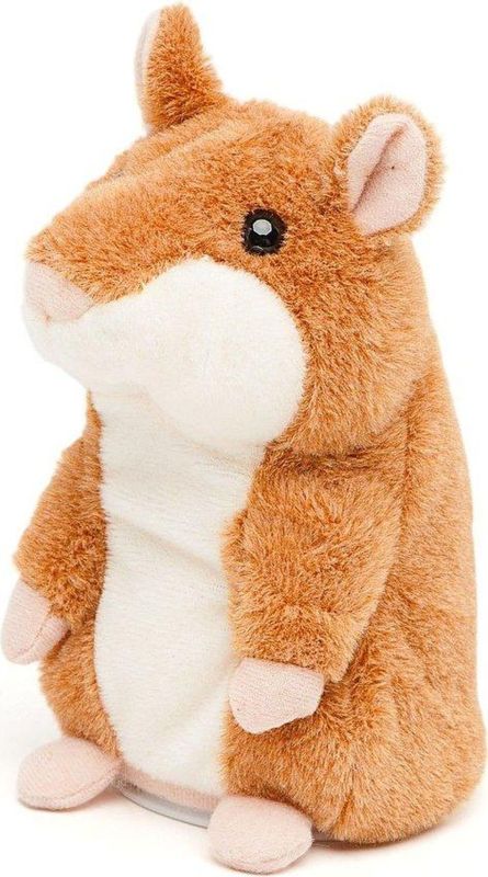 Інтерактивна іграшка говорить хом'як Woody O'time WT0502 Brown, повторює слова коричневий
