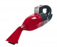 Автомобильный мини пылесос Kioki Car Vacuum Cleaner Red 12V 130W Автопылесос с фонарем работает от прикуривателя Красный