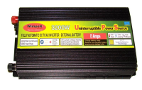 Автомобільний перетворювач напруги Wimpex 12v-220v 3200W інвертор C зарядним від мережі 220 8A