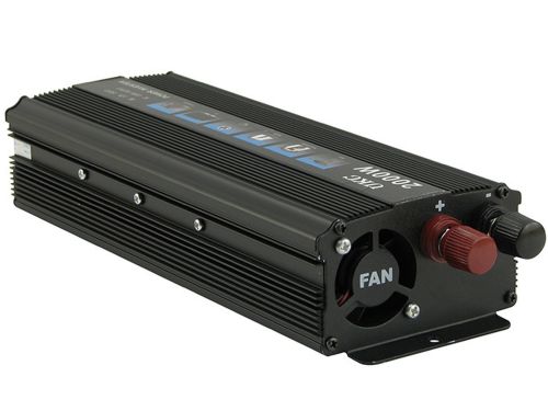 Автомобильный инвертор UKC AC/DC 12V-220V 2000W, авто преобразователь тока 12В 220В 2000Вт (12V 220V)
