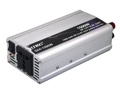 Автомобільний перетворювач напруги UKC SAA - 1500W 12V-230V 1500W авто інвертор в коробці