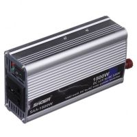 Автомобільний перетворювач напруги SHOER SAA - 1500A 12V-230V 1500W авто інвертор в коробці