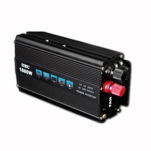 Автомобільний інвертор UKC AC / DC 12V-220V 1000W, авто перетворювач струму 12В 220В 1000Вт (12V 220V)