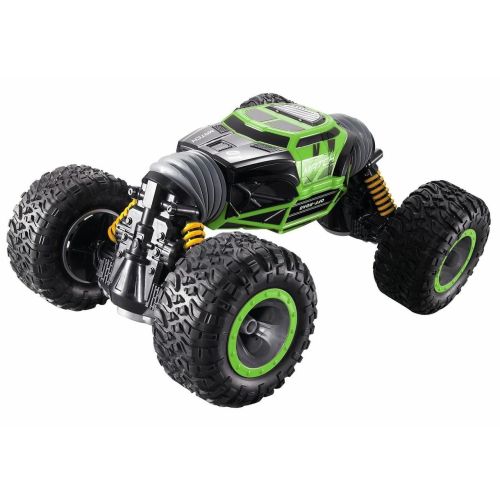 Машинка перевертиш на радіокеруванні Hyper Leopard King UD2169A Green Машинка-перевертиш Леопард Зелена