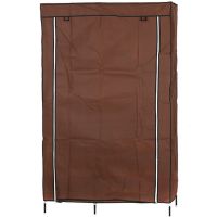 Тканевый шкаф-органайзер для вещей Storage Wardrobe HCX 88105 brown 105*45*175 см  KM-105