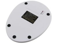 Електронні кухонні ваги Domotec MS - 126 з чашею до 7 кг ACS-126 / Matarix MX-407, кулінарні ваги Домотек для продуктів на батарейках білі