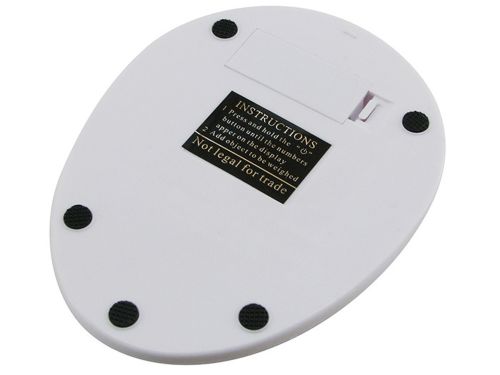 Електронні кухонні ваги Domotec MS - 126 з чашею до 7 кг ACS-126 / Matarix MX-407, кулінарні ваги Домотек для продуктів на батарейках білі
