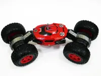 Трюкова машинка перевертиш Dance Monster RQ-2028 Red на радіокеруванні, всюдихід трансформер на пульті управління, Червона