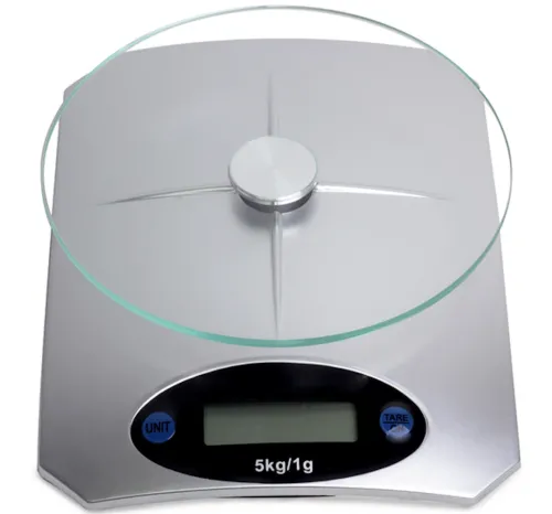 Кухонные электронные весы Domotec MS-KE5 от 1г до 5 кг Air Glass стеклянные до 5кг Домотек с LCD-дисплеем и автоматическим выключением Серые