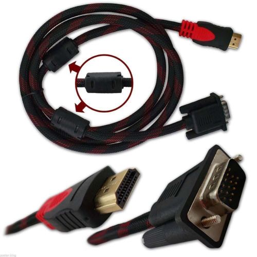 Высокоскоростной кабель GBX HDMI-VGA ( V1.4 ) 1.5M переходник hdmi vga кабель адаптер позолоченный усиленный