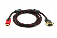 Высокоскоростной кабель GBX HDMI-VGA ( V1.4 ) 1.5M переходник hdmi vga кабель адаптер позолоченный усиленный