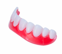 Знімні вініри для зубів Perfect smile veneers з кейсом. Голлівудська посмішка накладні зуби, капи, накладки для зубів верх, низ
