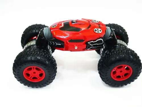 Трюкова машинка перевертиш Dance Monster RQ-2028 Red на радіокеруванні, всюдихід трансформер на пульті управління, Червона