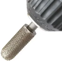 Набір фрезерних шарошок свердел H-Tools T332-M 5 штук для одночасного свердління і фрезерування по дереву і металу Комплект Шарошки свердла 1/4" Сірі