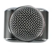 Бездротовий мікрофон караоке Wster WS-1818 Bluetooth USB AUX FM з вбудованою колонкою і функцією зміни голосу на акумуляторі в чохлі WS1818