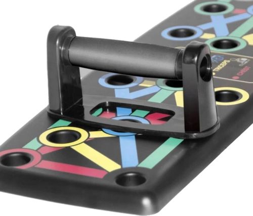 Дошка для віджимань Foldable Push Up Board JT-006, упор для віджимань від підлоги 14 в 1 регульована стійка, платформа, тренажер для м'язів Supretto