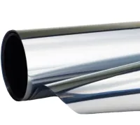 Самоклеюча дзеркальна плівка для вікон Proffilms Silver 20 3м x 60 см для захисту від сонячних променів, Тонувальна 300x60см від сонця на вікна