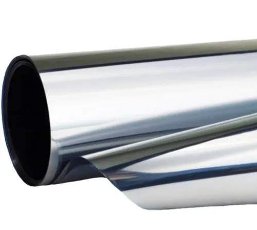 Самоклеюча дзеркальна плівка для вікон Proffilms Silver 20 3м x 60 см для захисту від сонячних променів, Тонувальна 300x60см від сонця на вікна