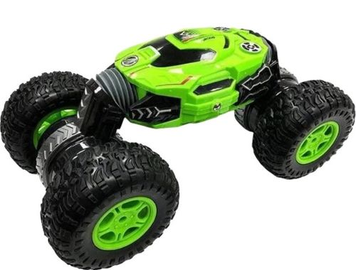 Трюкова машинка перевертиш Dance Monster RQ-2028 Green на радіокеруванні, всюдихід трансформер на пульті управління, Зелена