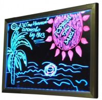 Рекламна світиться LED дошка 600х800 (флуоресцентна ) 600 х 800 fluorecent board 60 * 80