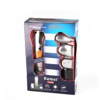 Акумуляторна машинка для стрижки 7 в 1 волосся і бороди Kemei KM-580A