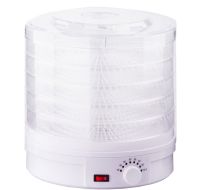 Электрическая сушилка для овощей, фруктов и мяса Royals Berg RB-959 800W White Белая на 5 отсеков, Дегидратор, Электросушилка с терморегулятором