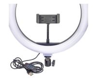 Кільцева USB LED лампа Ring Fill Light JY-260A 26 см 10 " без штатива Професійна студійна Світлодіодна CXB - 260 (теплий, нейтральний, холодний)