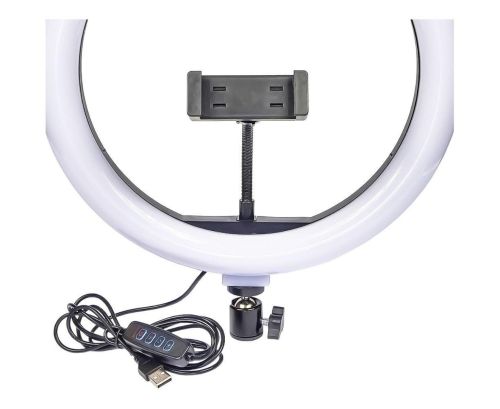 Кільцева USB LED лампа Ring Fill Light JY-260A 26 см 10 " без штатива Професійна студійна Світлодіодна CXB - 260 (теплий, нейтральний, холодний)