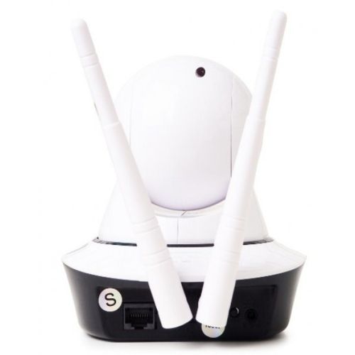 Бездротова поворотна WIFI IP камера відеоспостереження Icam Q5T White, біла з датчиком руху і нічним баченням Yoosee SMART PRO