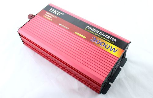 Автомобільний перетворювач напруги UKC BR-3000M 24V-220V 3000W авто інвертор з функцією плавного пуску