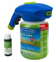 Рідкий газон Hydro Mousse Liquid Lawn 2 в 1 + Розпилювач для гідропосіву (Гідро маус)