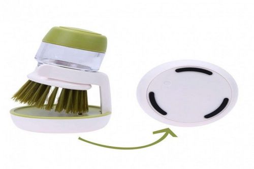 Щітка для миття посуду з дозатором і резервуаром для миючого Joseph Joseph Palm Scrub 85005
