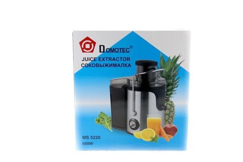 Электрическая шнековая соковыжималка Domotec MS-5220 600W