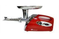 Електрична м'ясорубка з соковижималкою Domotec MS - 2019 2400W Red, Червона