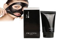 Черная маска Pilaten Black Mask в тюбике, очищающая маска для лица - пленка от черных точек