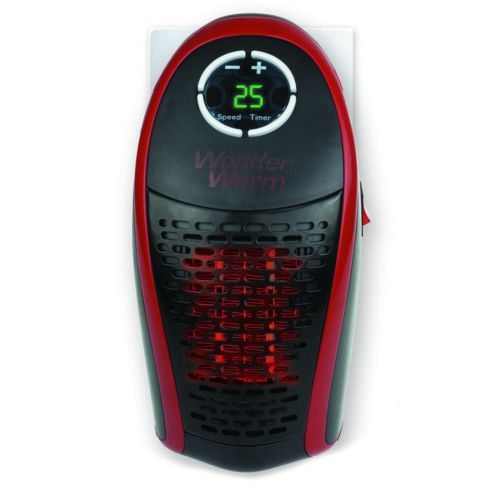 Портативний міні обігрівач в розетку Wonder Warm EY-2028 400W з пультом