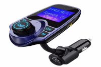 ФМ FM трансмітер автомобільний T10 модулятор авто MP3 Bluetooth Т10